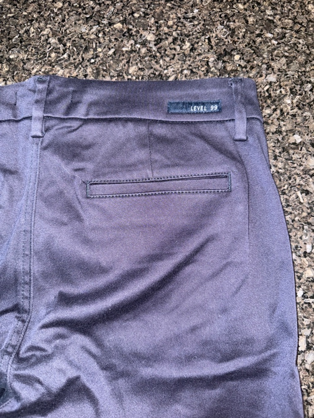 NWT Level 99 Dark Blue Francis Straight Leg Pants - Picture 7 of 8